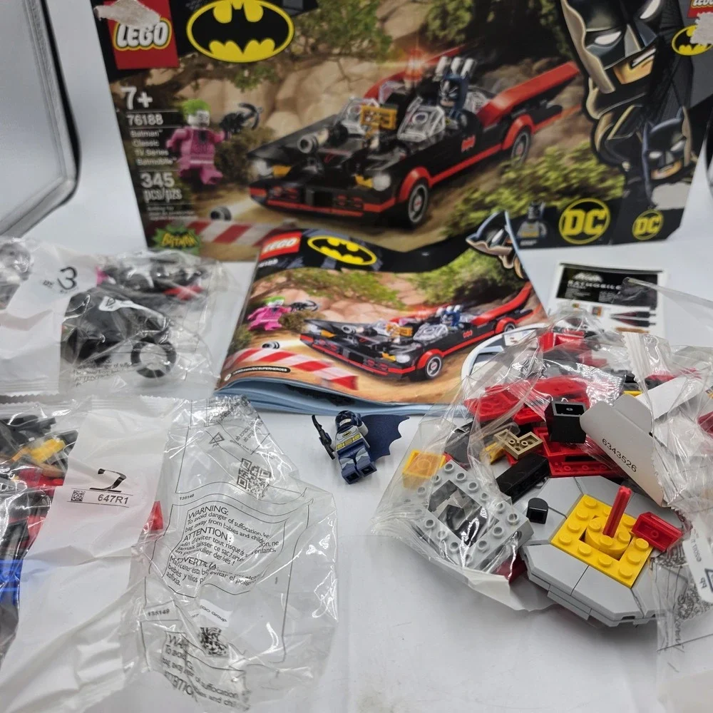 CIB LEGO DC Batman Classic TV Series Batmobile 76188 Batman Joker 345 pcs 2021